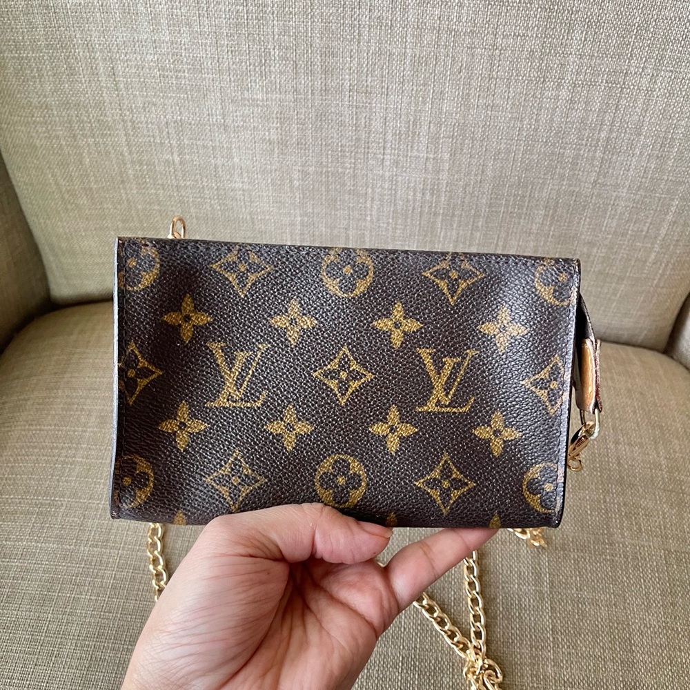Authentic Louis Vuitton monogram wristlet pouch (7D136) - Picture 2 of 13